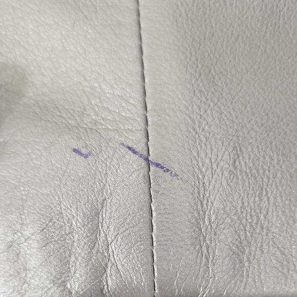 Express World Brand Vintage Goldtone Leather Fully Lined Jacket - Picture 6 of 9